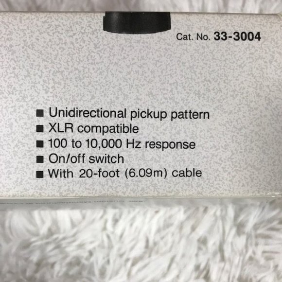 Unidirectional Dynamic Microphone w/20ft cord & Acoustic -Foam Widescreen Set - Picture 12 of 14